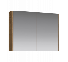 Зеркальный шкаф 80 см, Aqwella - коллекция Mobi MOB0408+MOB0717DB