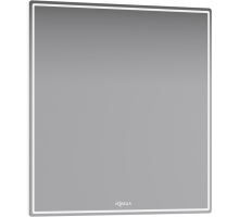 Зеркало Aqwella UM 70 x 70 см, с подсветкой и сенсорным выключателем, UM0207
