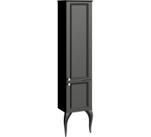 Пенал Aqwella LaDonna 40 см, напольный, черный, универсальный, LAD0504BLK