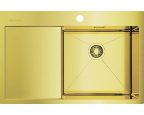 Мойка кухонная Omoikiri Akisame 78-LG-R светлое золото