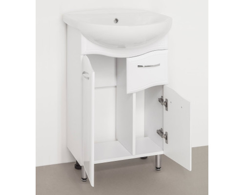 Мебель для ванной Style Line Эко Волна №11 55 белая