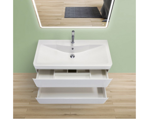 Мебель для ванной BelBagno Albano 100 подвесная, rovere nature grigio