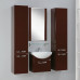 Мебель для ванной AQUATON Ария 50 темно-коричневая