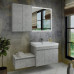 Мебель для ванной Comforty Осло 80, подвесная, бетон светлый