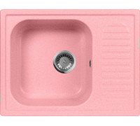 Мойка кухонная AquaGranitEx M-13 розовая
