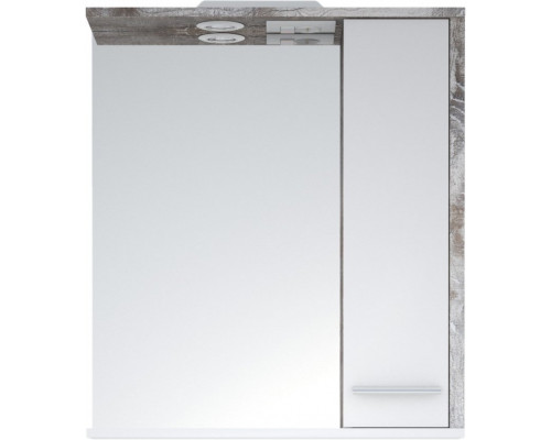 Зеркало-шкаф Corozo Лорена 75 R, антик, с подсветкой