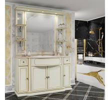 Мебель для ванной Opadiris Корсо-оро №11 слоновая кость с золотой патиной