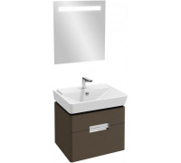 Мебель для ванной Jacob Delafon Reve 60 светло-коричневый лак, 2 ящика