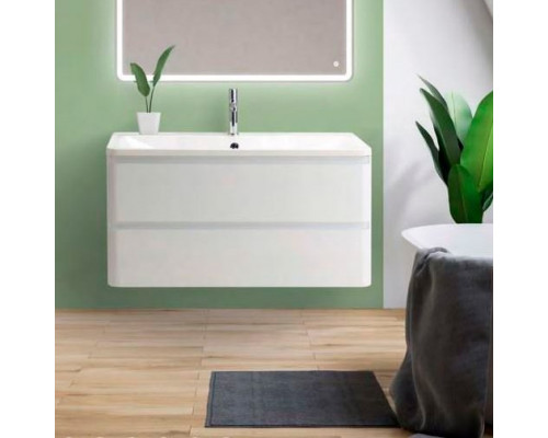 Мебель для ванной BelBagno Albano 90 подвесная, bianco lucido