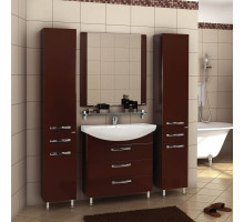 Мебель для ванной AQUATON Ария Н 80 темно-коричневая