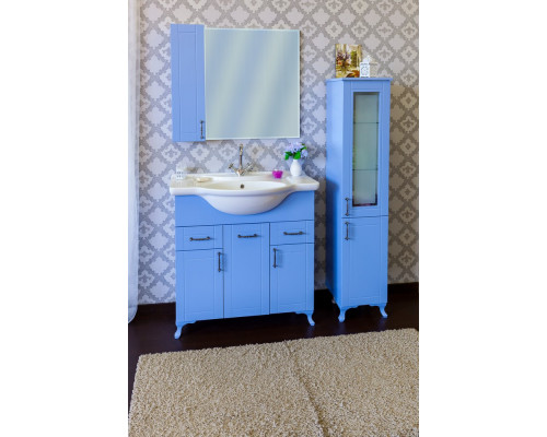 Мебель для ванной Sanflor Глория 85 голубая