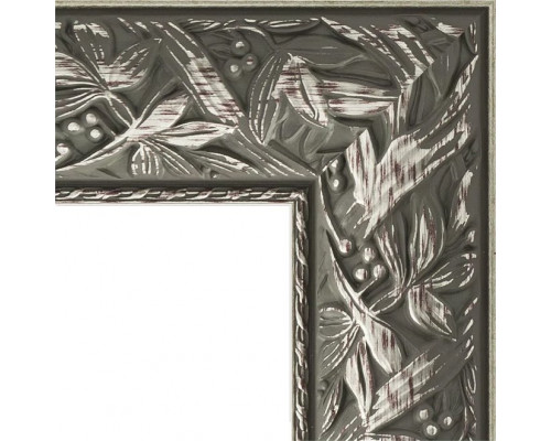 Зеркало Evoform Exclusive-G BY 4286 79x161 см византия серебро