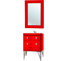 Мебель для ванной Bellezza Луссо 65 красная