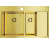 Мойка кухонная Omoikiri Akisame 78-2 LG-L светлое золото