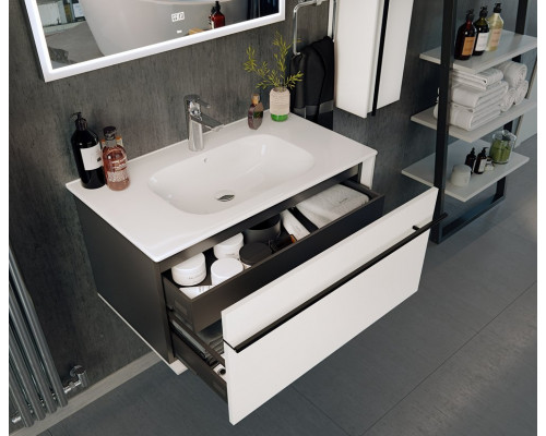 Мебель для ванной Roca Aneto 80 белая, черная
