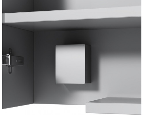 Зеркало-шкаф AM.PM Spirit V2.0 60 R с LED-подсветкой, белый глянец