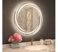 Зеркало Art&Max Romantic 80 с подсветкой
