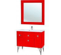 Мебель для ванной Bellezza Луссо 90 красная