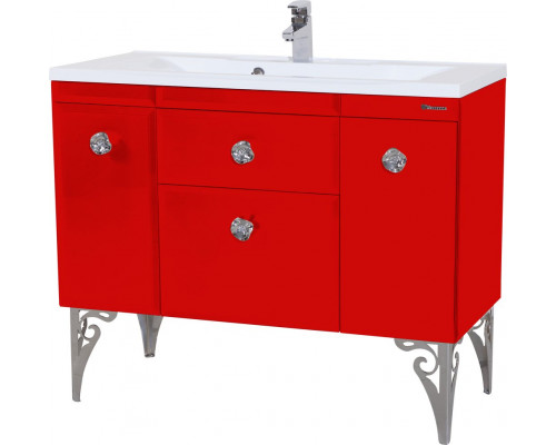 Мебель для ванной Bellezza Луссо 100 красная