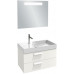 Мебель для ванной Jacob Delafon Rythmik 80х37 2 ящика белый блестящий лак