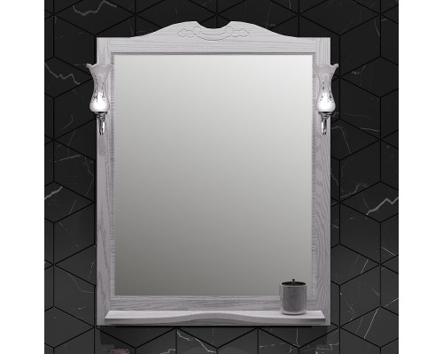Зеркало Opadiris Тибет 85 ясень белое серебро