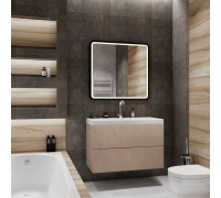 Мебель для ванной Art&Max Verona-Push 90 камень светлый
