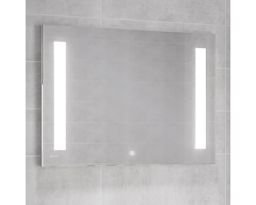 Зеркало Cersanit LED 020 base 80, с подсветкой, сенсор на зеркале