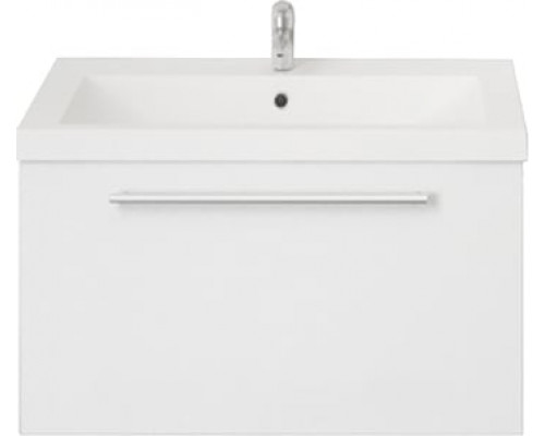 Мебель для ванной 1MarKa Соната 58П с 1 ящиком, белый глянец