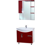 Мебель для ванной Bellezza Лагуна 75 красная