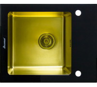 Мойка кухонная Seaman Eco Glass SMG-610B-Gold