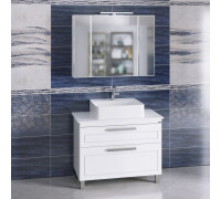 Мебель для ванной СанТа Нептун 90 напольная, со столешницей