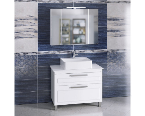 Мебель для ванной СанТа Нептун 90 напольная, со столешницей