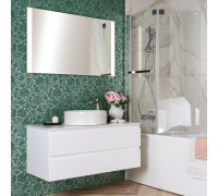 Мебель для ванной Jacob Delafon Madeleine 100 белый блестящий с подсветкой
