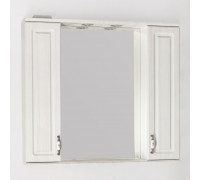 Зеркало-шкаф Style Line Олеандр-2 90/С Люкс, рельеф пастель