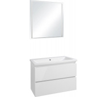 Мебель для ванной Style Line Даймонд 80 Люкс Plus подвесная, белая