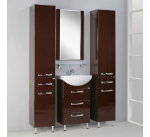 Мебель для ванной AQUATON Ария Н 50 темно-коричневая