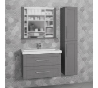 Мебель для ванной СанТа Венера 80 подвесная, дуб серый