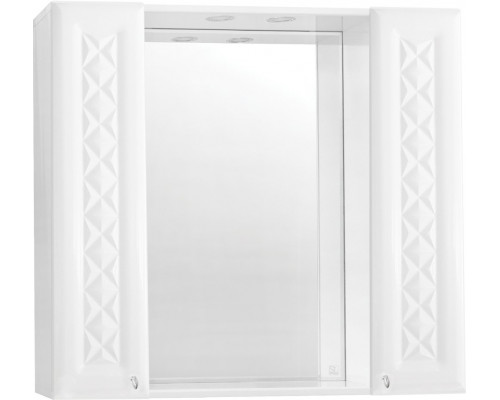 Зеркало-шкаф Style Line Канна 90/С белый