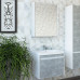 Мебель для ванной Sanflor Калипсо 60 белая, ателье светлый