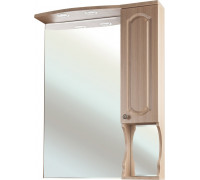 Зеркало-шкаф Bellezza Камелия 65 R светлый лен