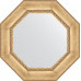 Зеркало Evoform Octagon BY 3671 73х73 см, состаренное серебро с орнаментом