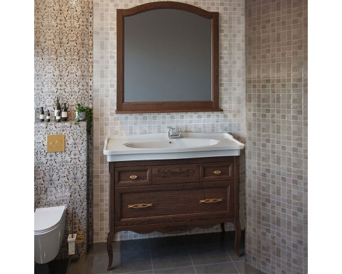 Мебель для ванной ASB-Woodline Модерн 105 антикварный орех