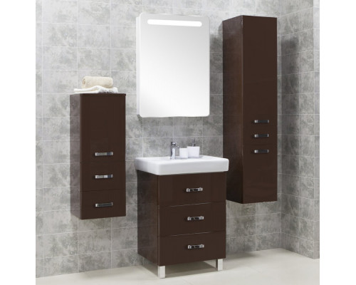 Мебель для ванной AQUATON Америна М 60 темно-коричневая