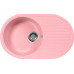Мойка кухонная AquaGranitEx M-18 розовая