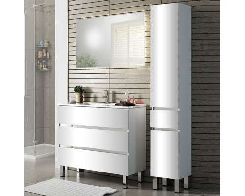 Мебель для ванной Sanvit Кубэ-3 60 белый глянец