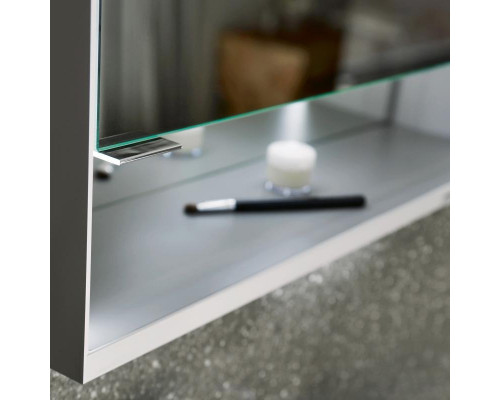 Зеркало-шкаф Keuco Royal Lumos 80 серебристое анодированное с подсветкой