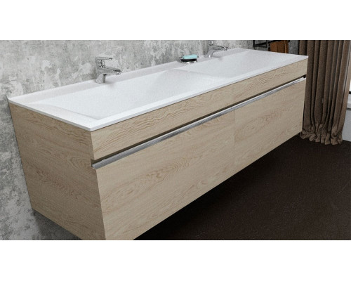 Мебель для ванной Velvex Pulsus 140 подвесная, дуб