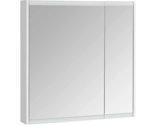 Зеркало-шкаф AQUATON Нортон 80 белый глянец