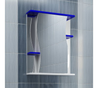 Зеркало-шкаф Vigo Alessandro 3-55 синий