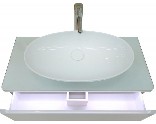 Мебель для ванной Misty Скай 80 подвесная, с подсветкой
